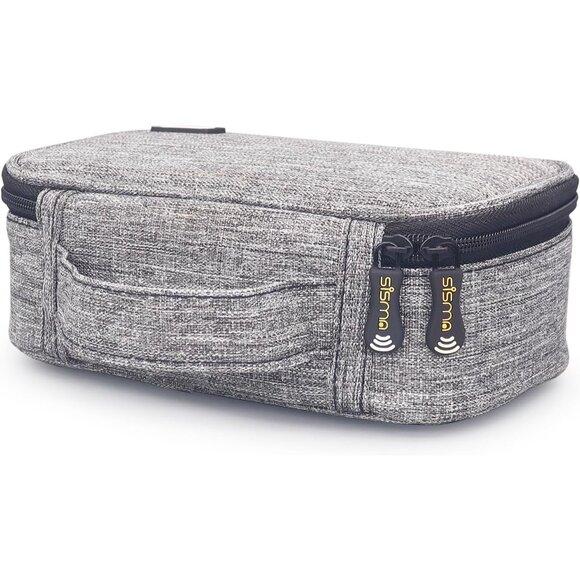 Travel Electronics Organizer Small Carrying Case for Cables Phone Chargers USB P - Picture 7 of 9